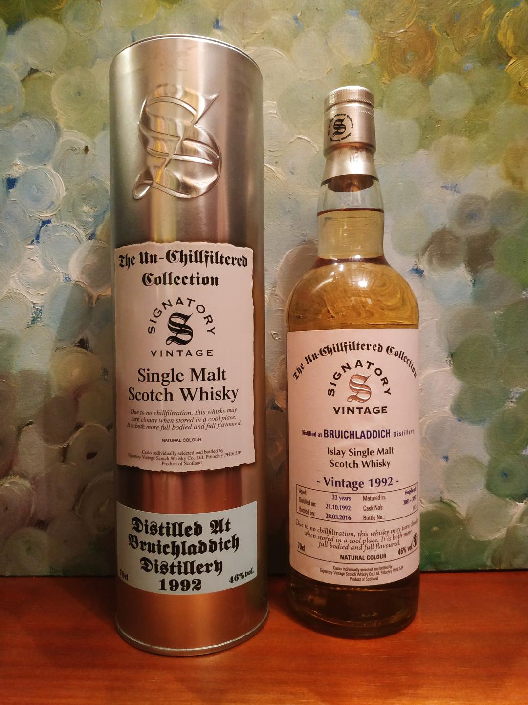 布赫拉迪23年 SIGNATORY VINTAGE 1992