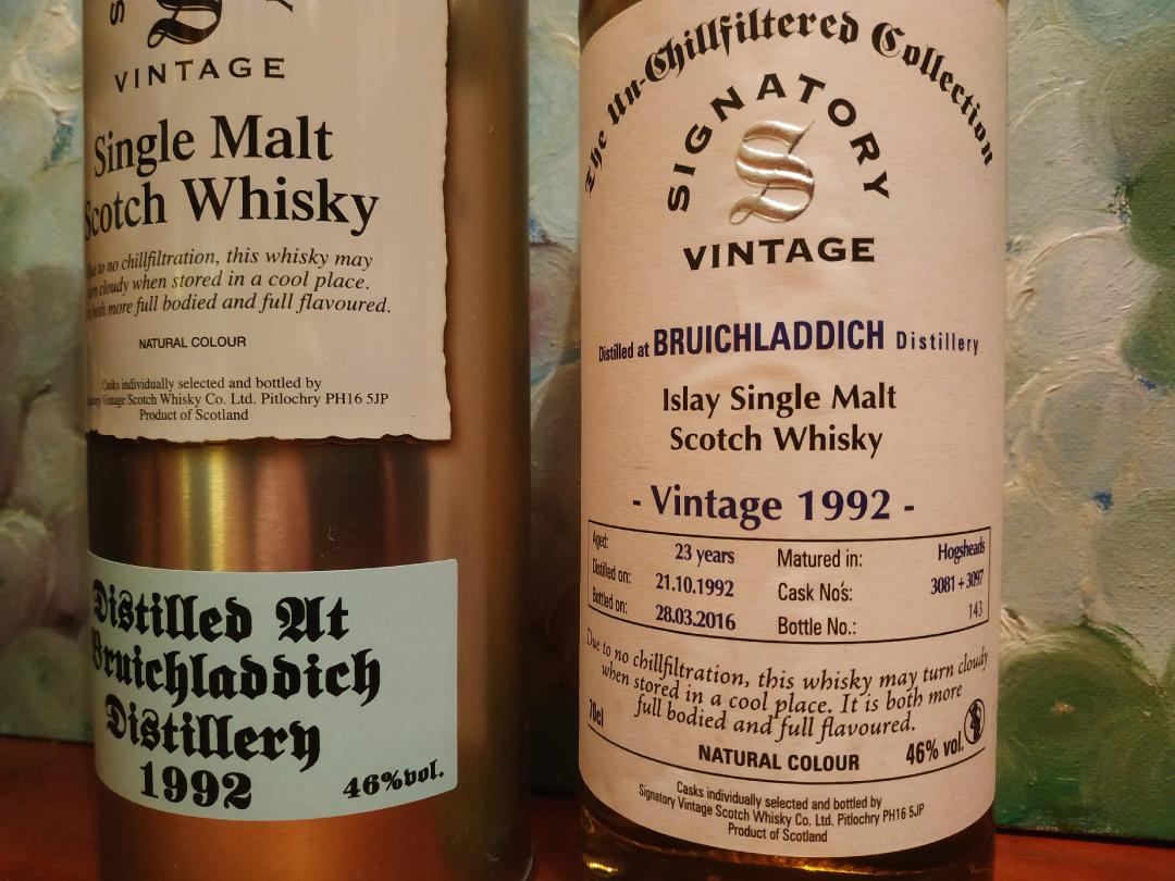 布赫拉迪23年 SIGNATORY VINTAGE 1992