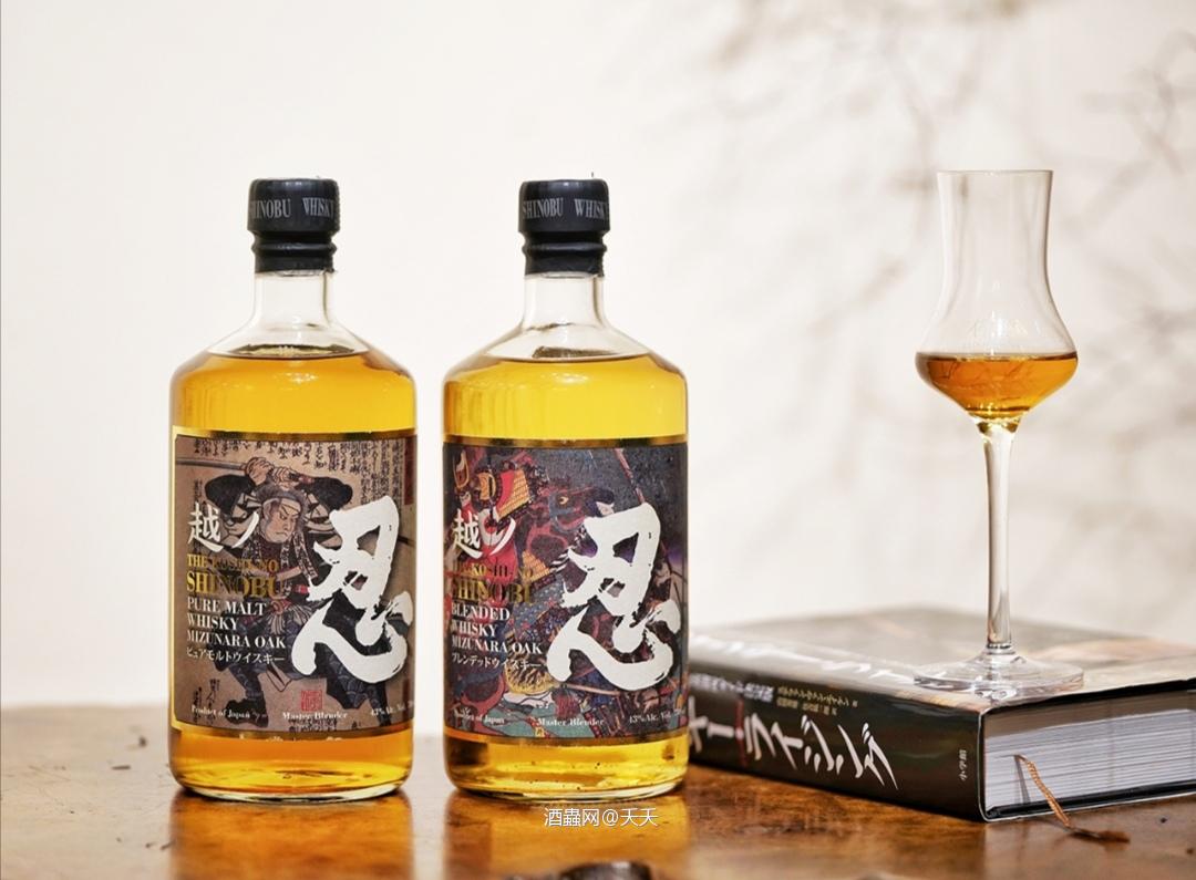 〓都获金奖〓越忍水楢桶纯麦、调和威士忌 2瓶