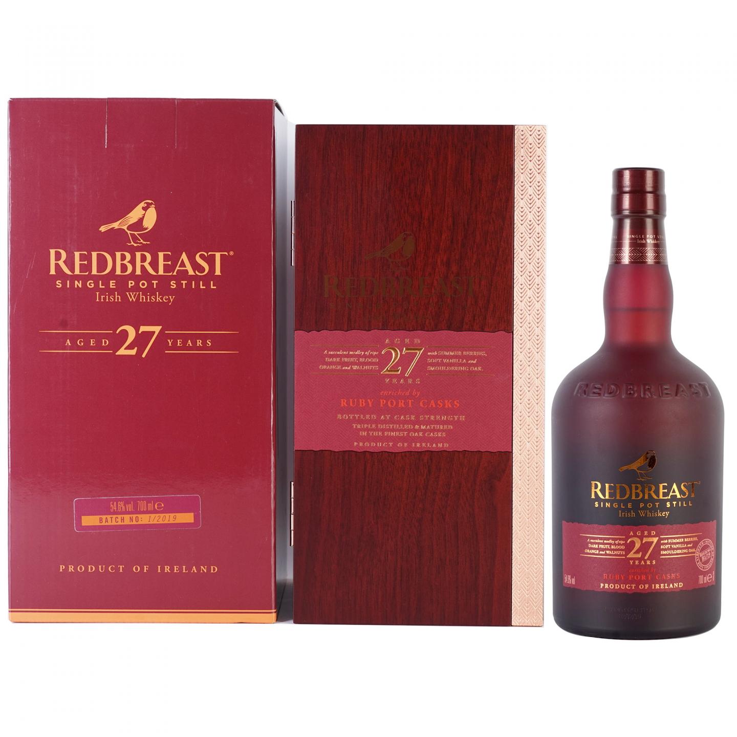 Redbreast 知更鸟27年
