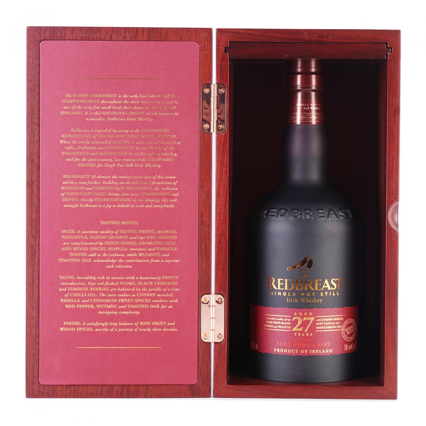 Redbreast 知更鸟27年