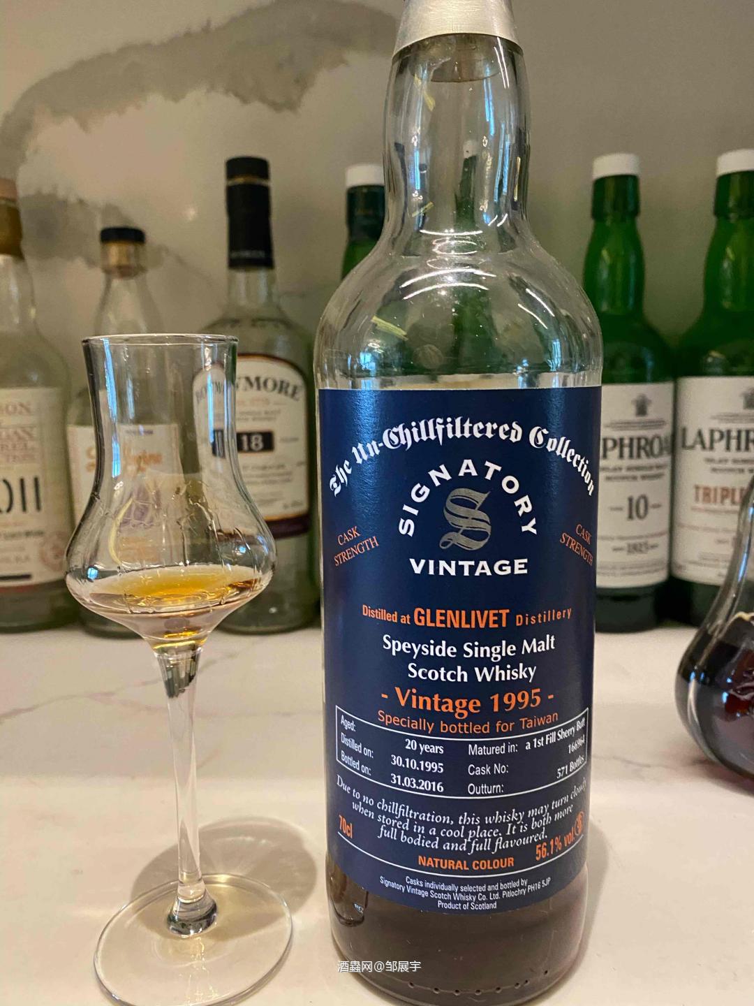 格兰威特20年圣弗力ib，1995-2006年，56.1%，…