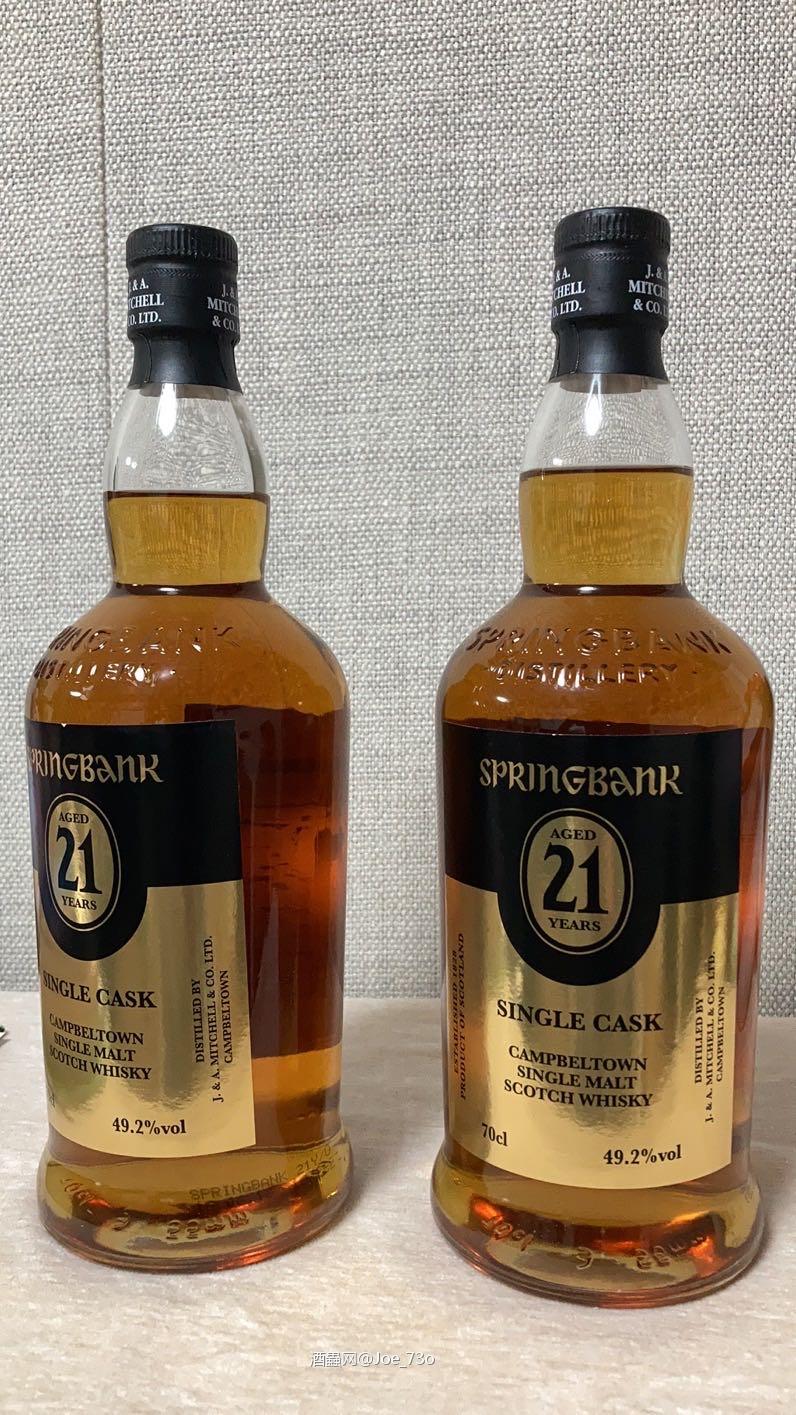迷恋的已不多⋯⋯还有Springbank 21 single cask