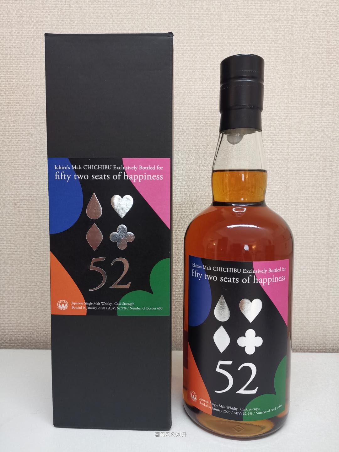 新年的第一支酒。祝大家新年的52个星期都开开心心，HHHHHappy！