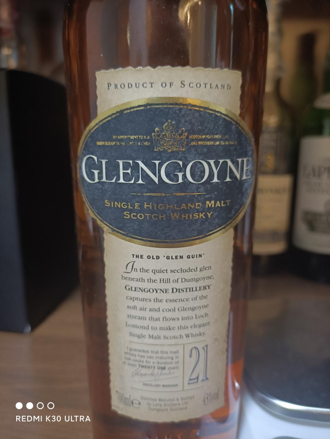 老版 格兰哥尼21年