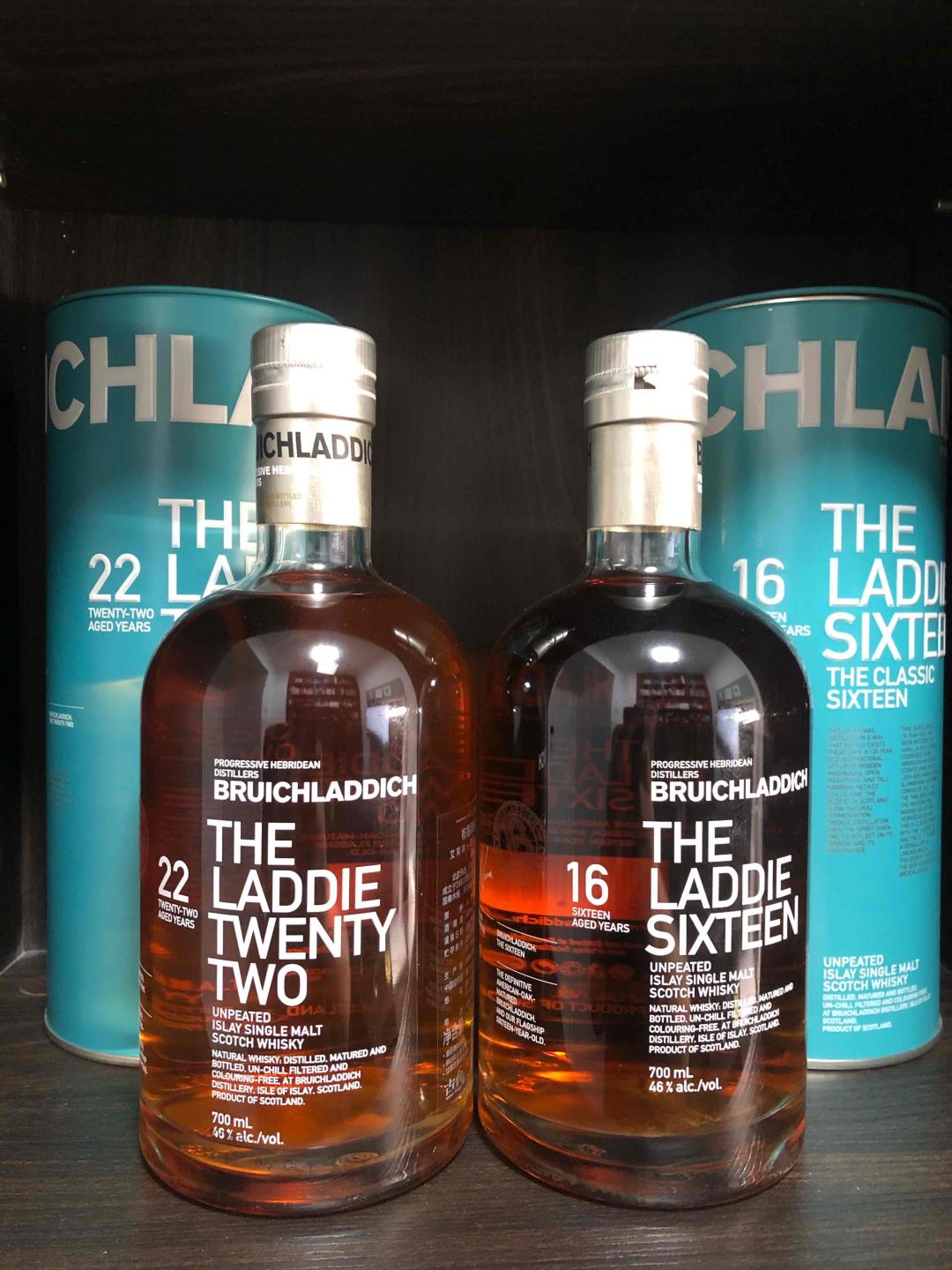 布赫拉迪 16/22 The Laddie 2012绝版 2瓶组