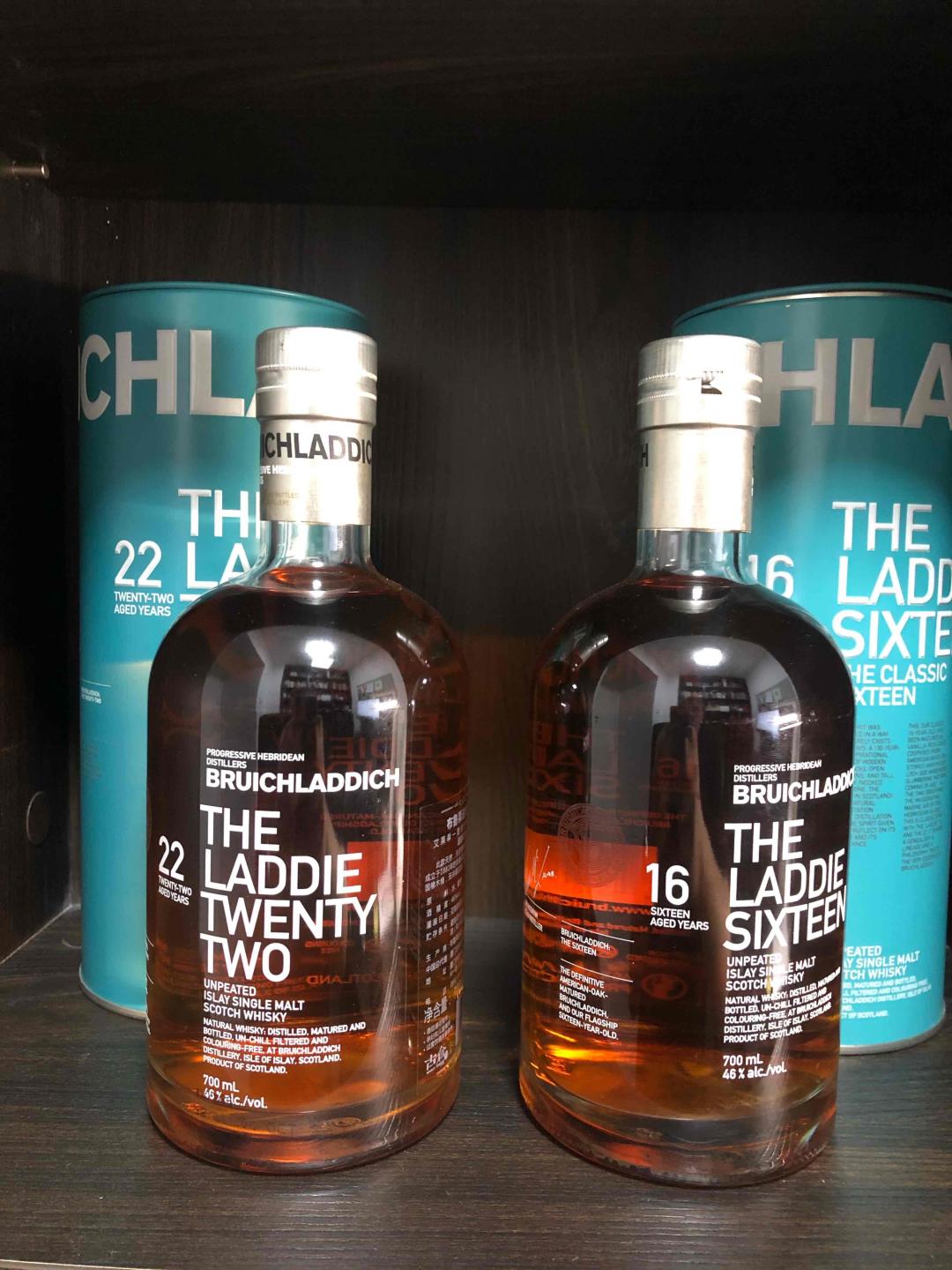 布赫拉迪 16/22 The Laddie 2012绝版 2瓶组