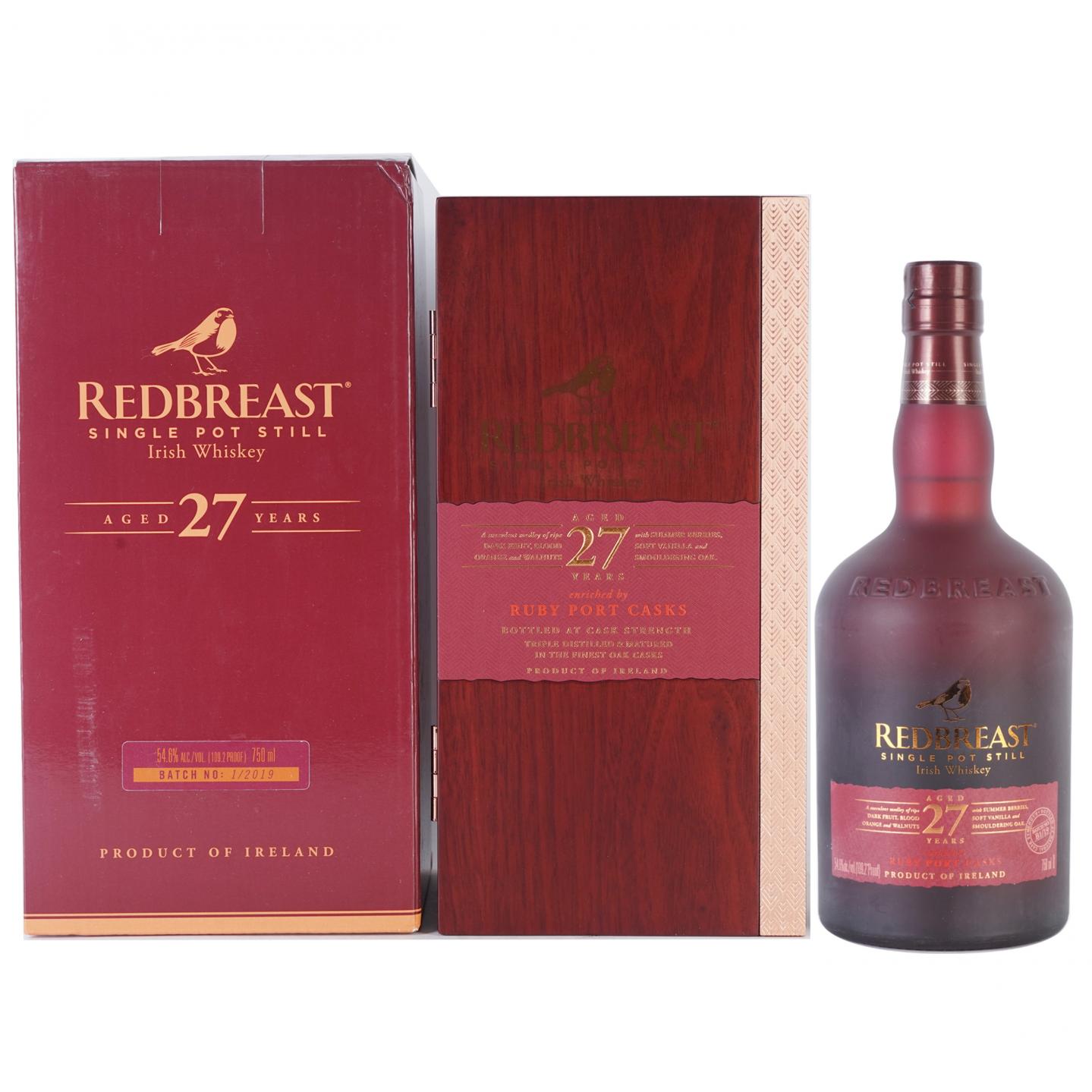 Redbreast 知更鸟 27年
