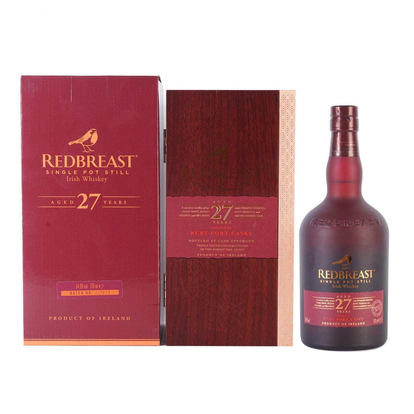 Redbreast 知更鸟 27年