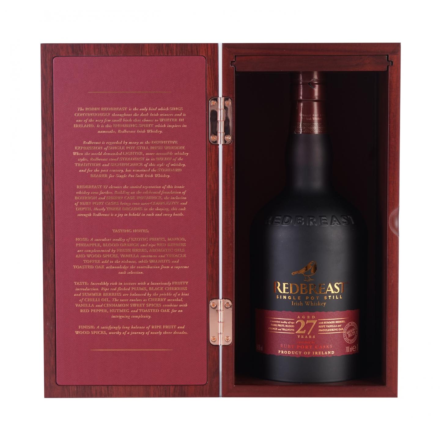 Redbreast 知更鸟 27年