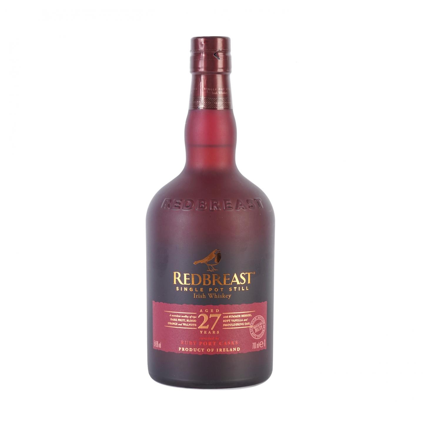 Redbreast 知更鸟 27年