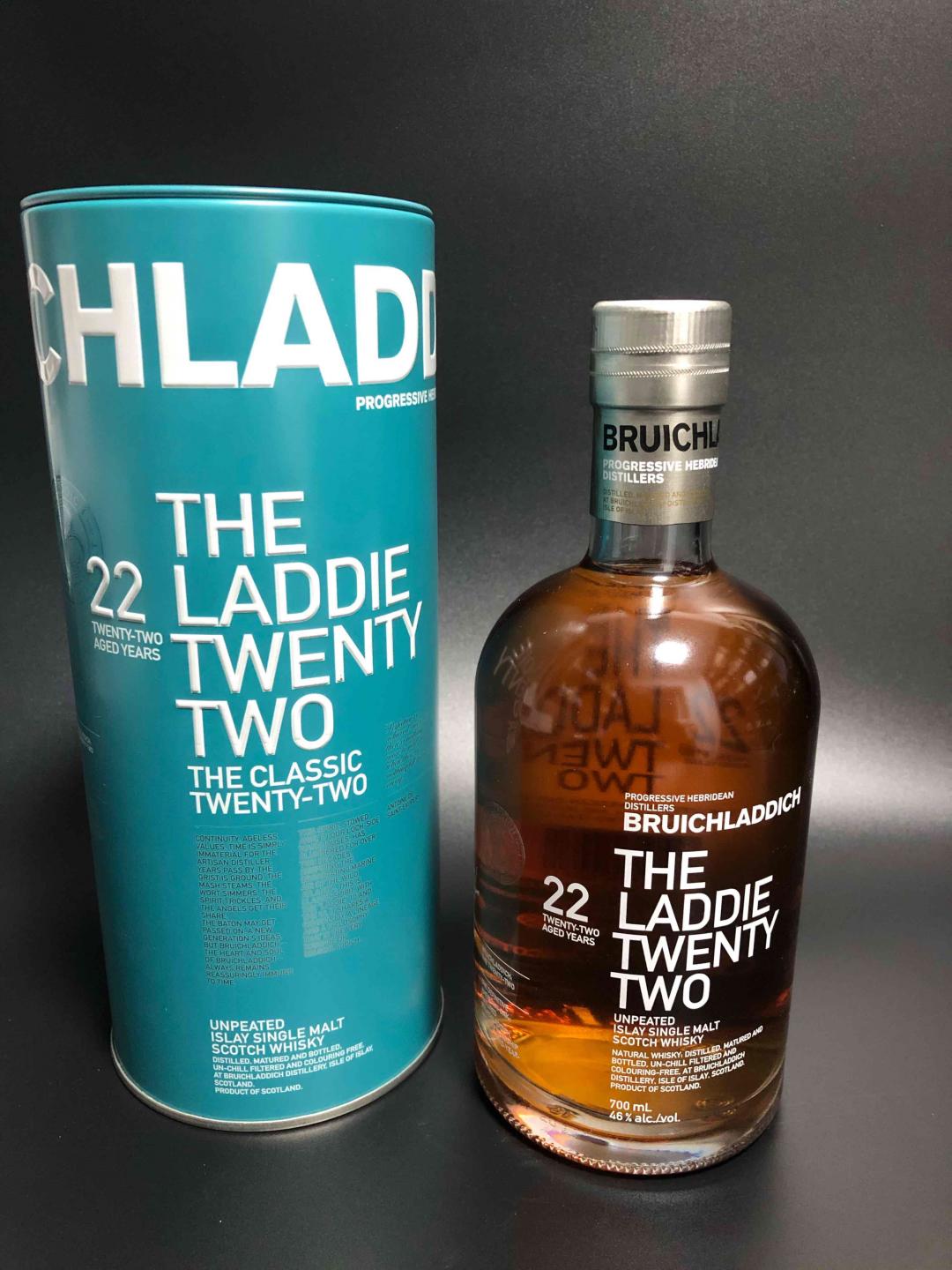 2012年绝版布赫拉迪22年单一麦芽