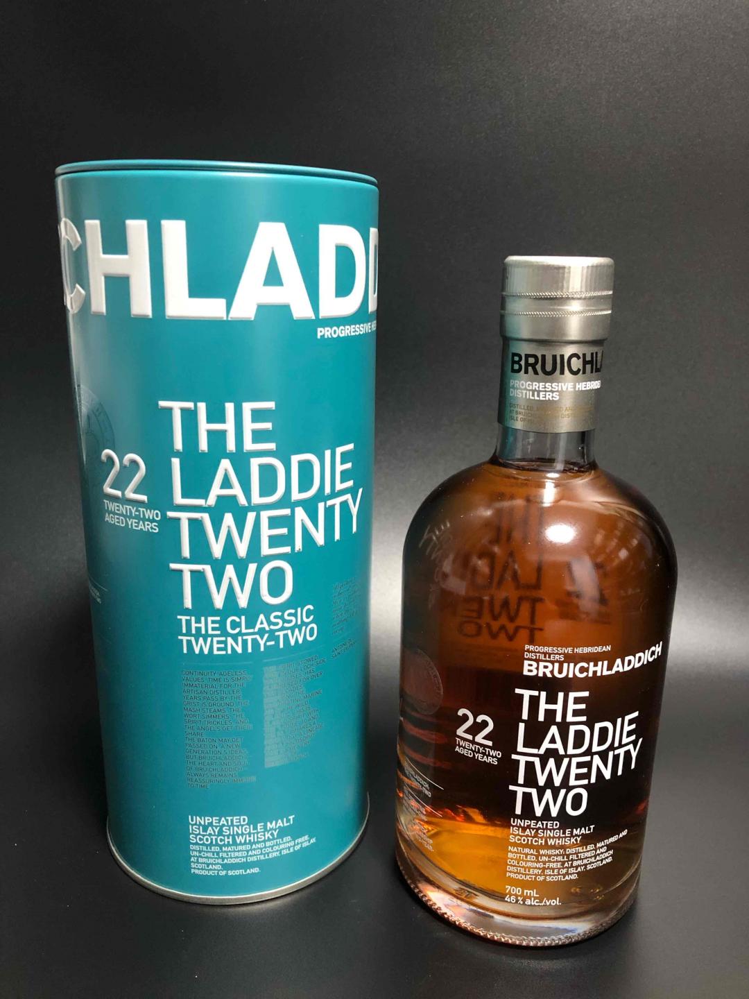 2012年绝版布赫拉迪22年单一麦芽