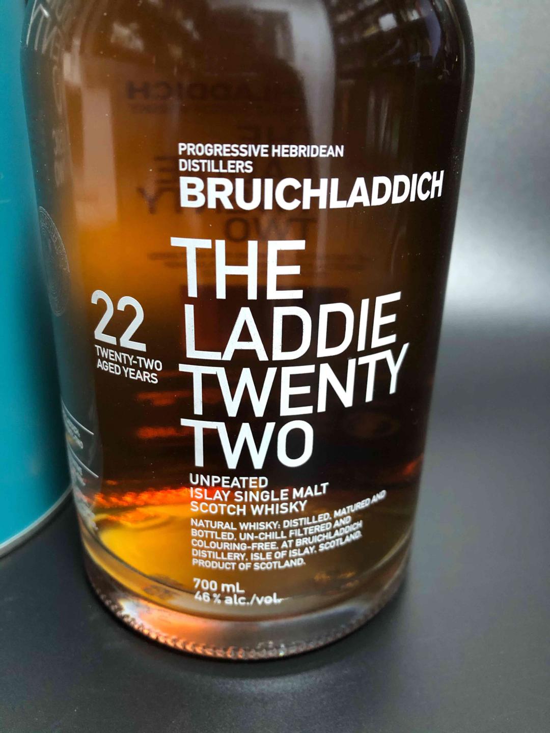 2012年绝版布赫拉迪22年单一麦芽