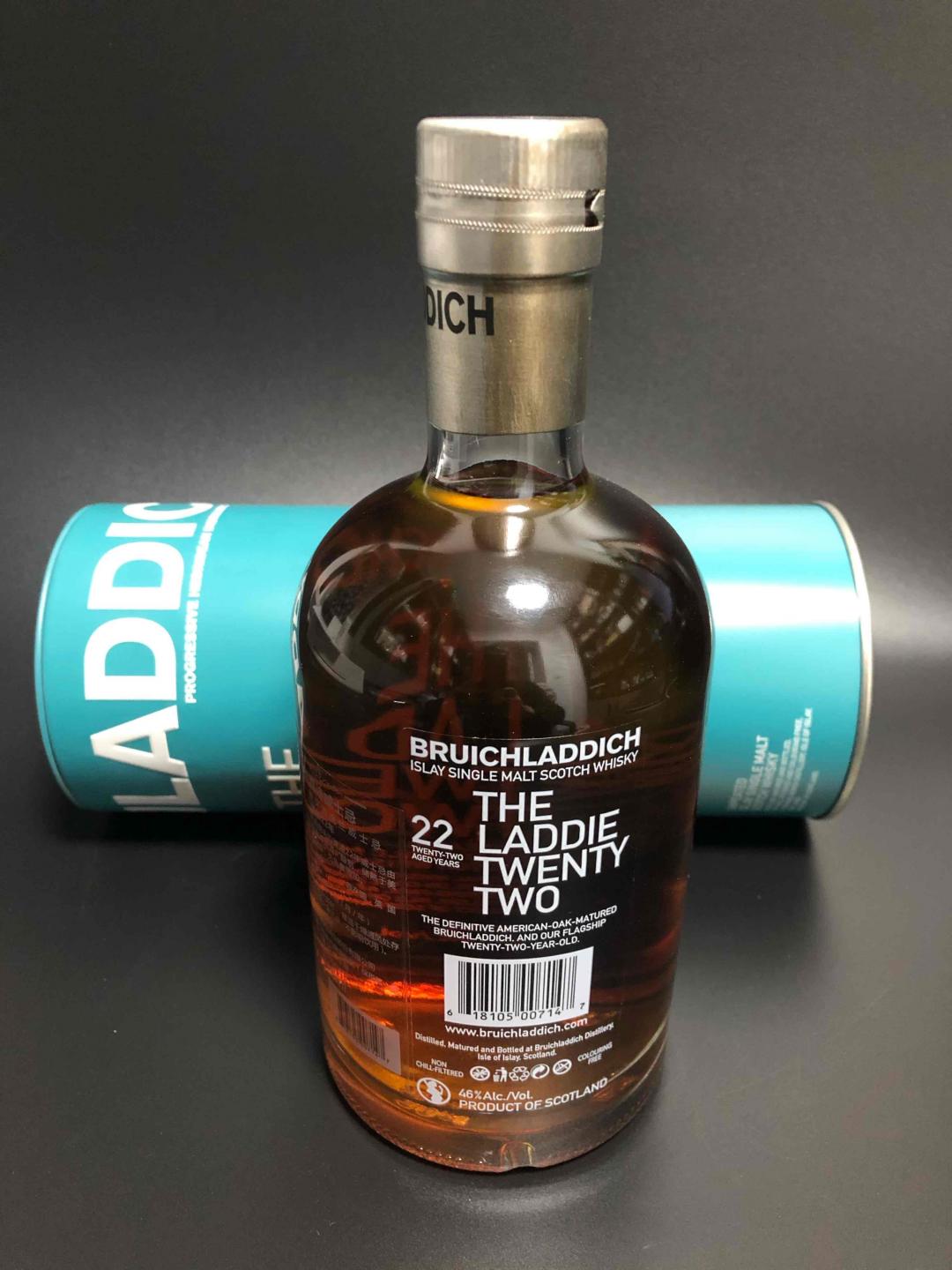 2012年绝版布赫拉迪22年单一麦芽