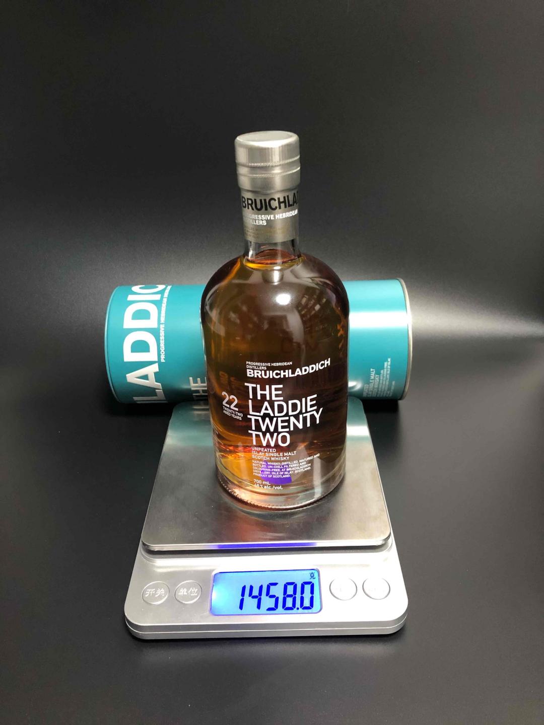 2012年绝版布赫拉迪22年单一麦芽