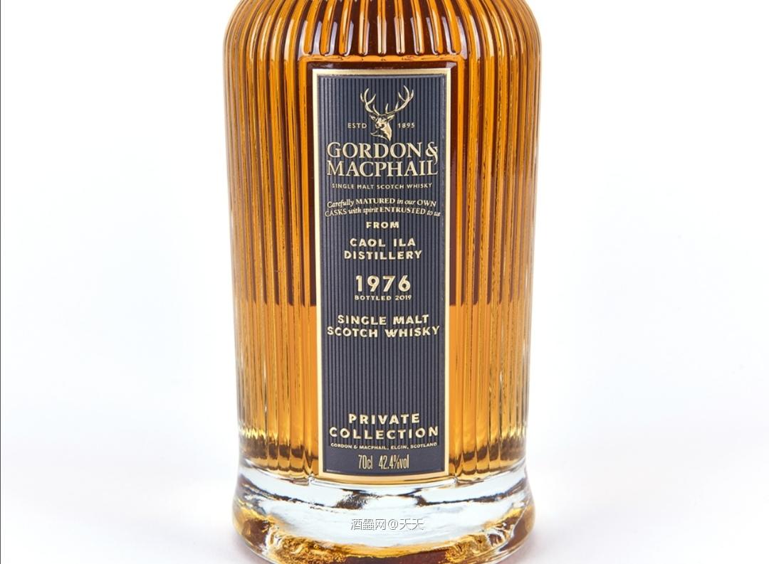 〓G&M私人珍藏系列〓1976年 卡尔里拉43年单桶桶强威士忌
