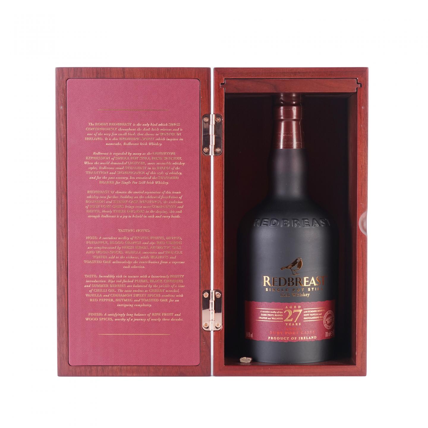 Redbreast 知更鸟 27年