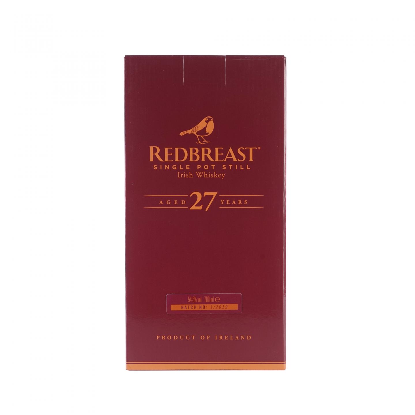 Redbreast 知更鸟 27年