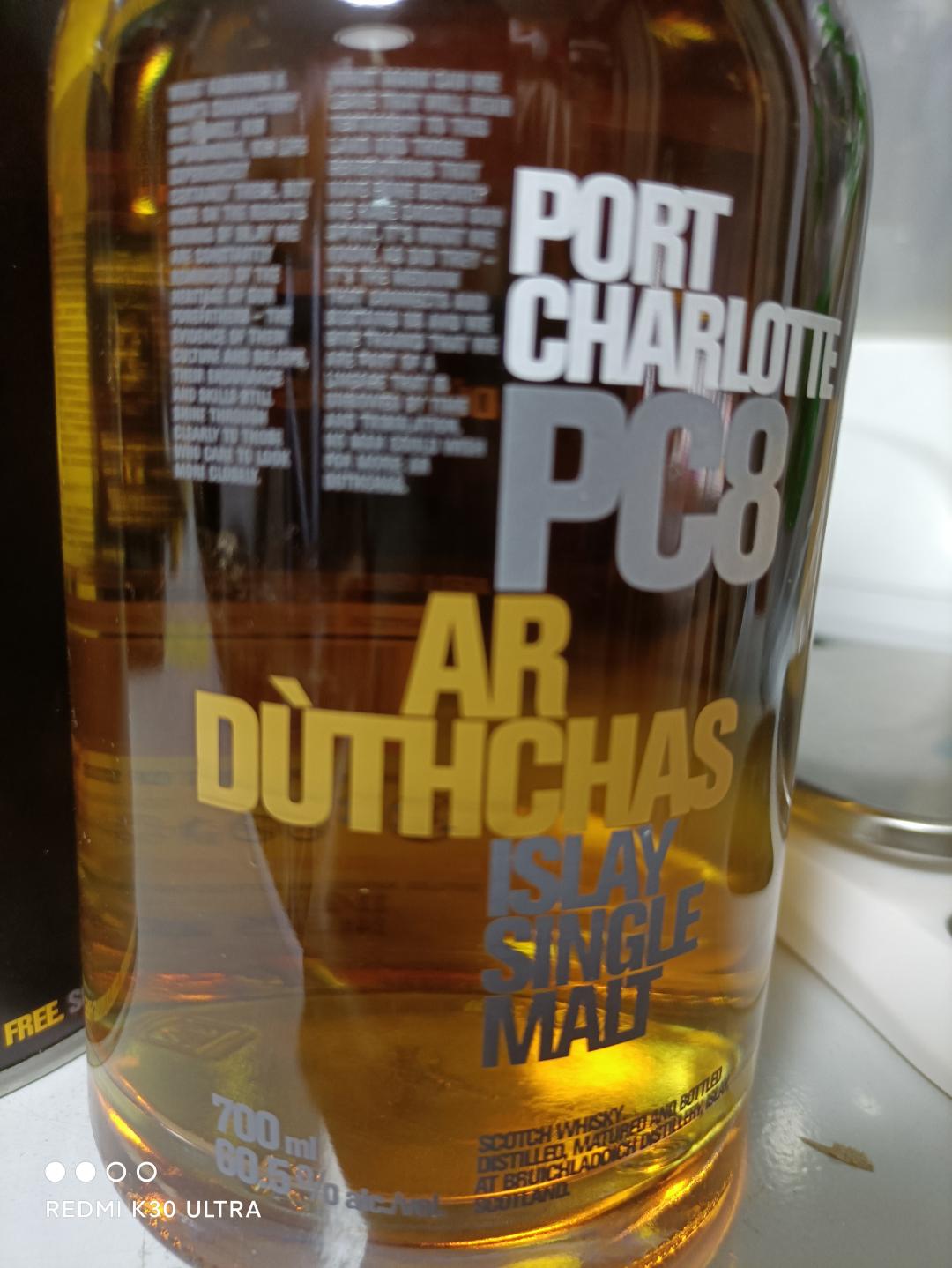 Bruichladdich Port Charlotte 布赫拉迪PC8