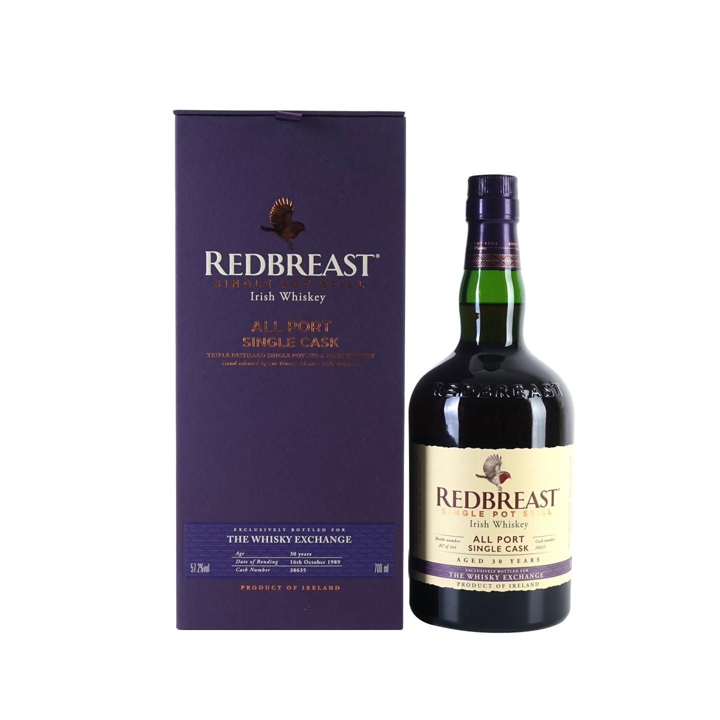 Redbreast 知更鸟 30年 1989 TWE专属单桶