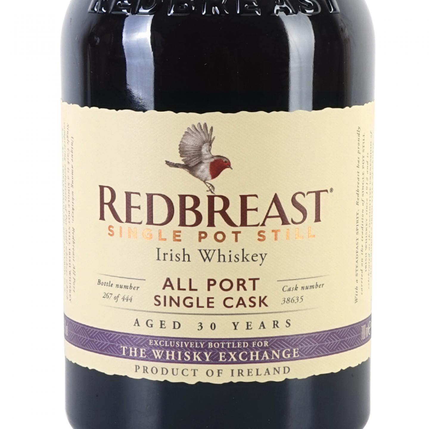 Redbreast 知更鸟 30年 1989 TWE专属单桶