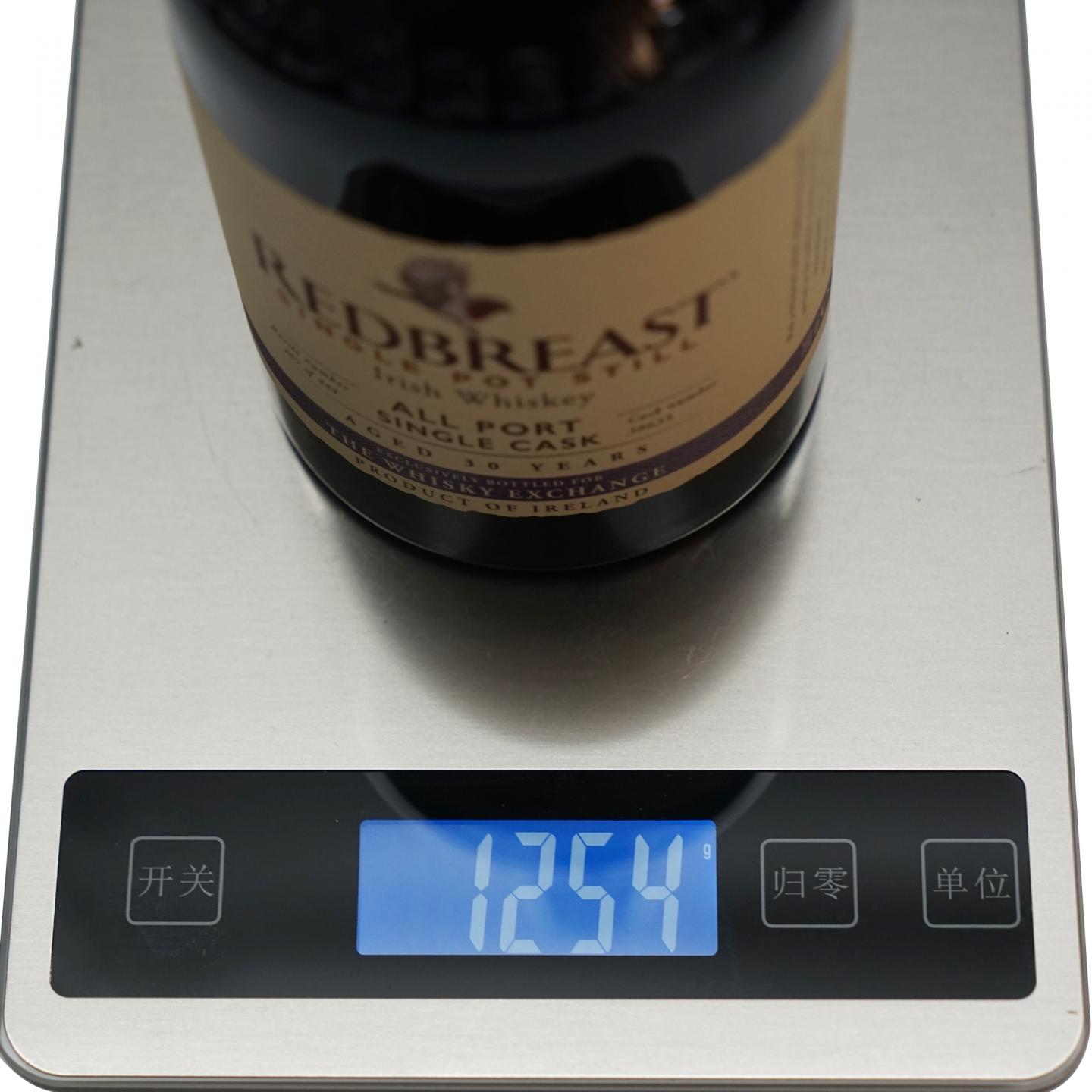 Redbreast 知更鸟 30年 1989 TWE专属单桶