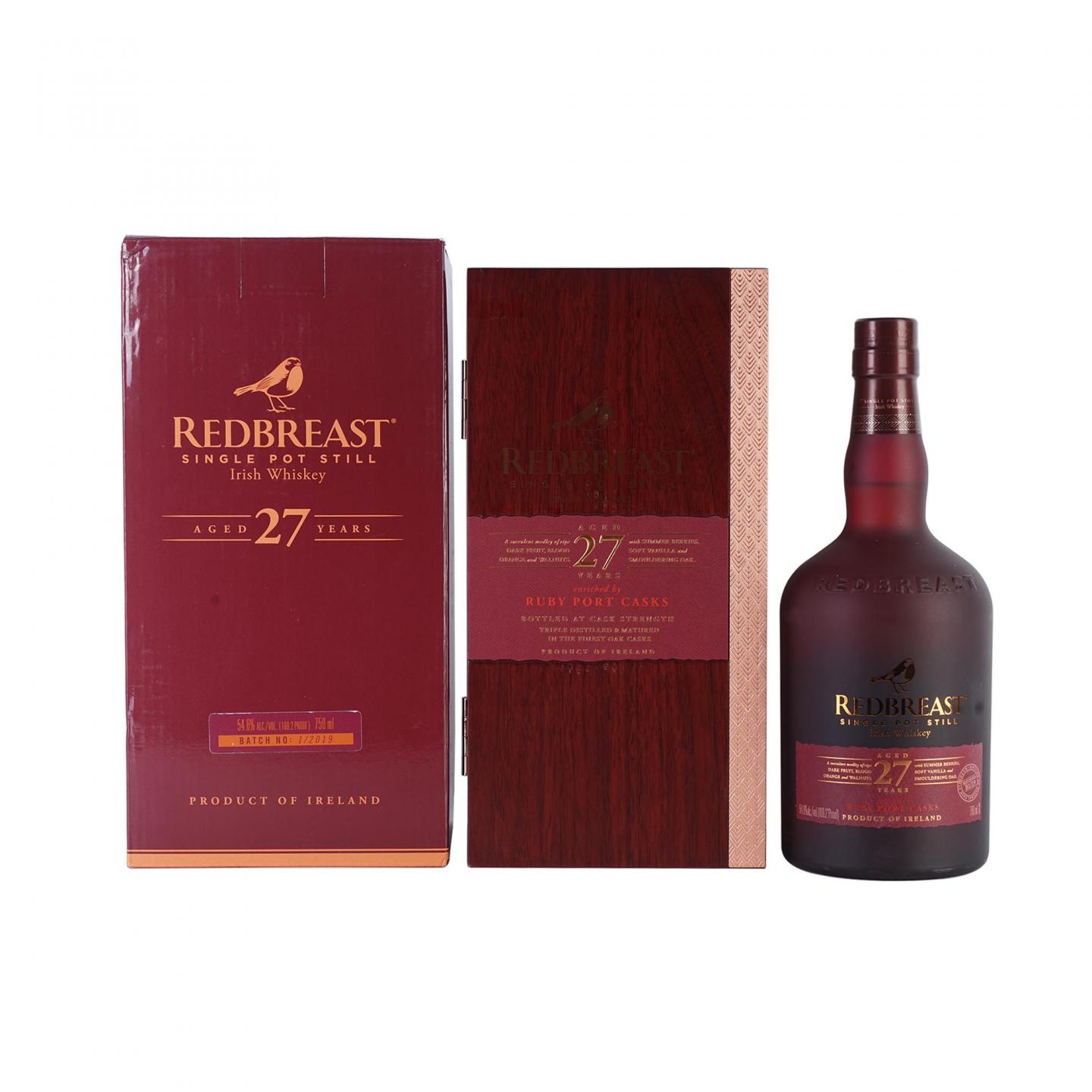 Redbreast 知更鸟 27年