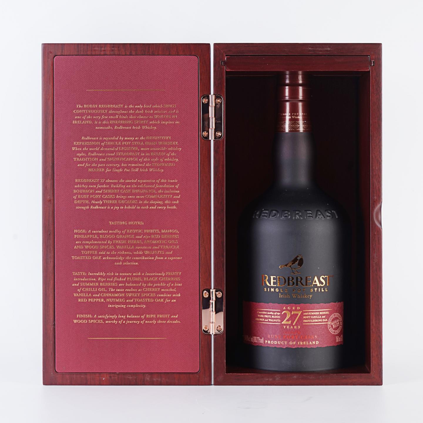 Redbreast 知更鸟 27年