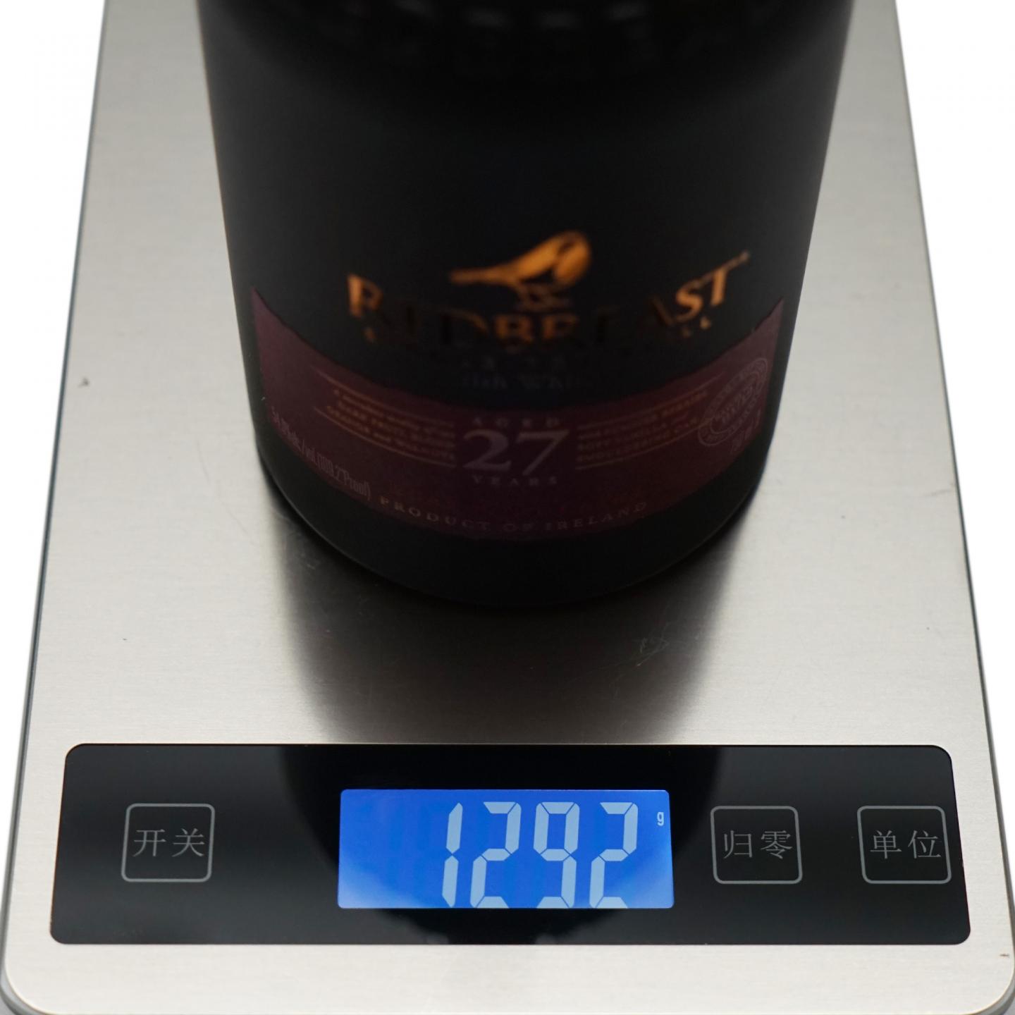 Redbreast 知更鸟 27年