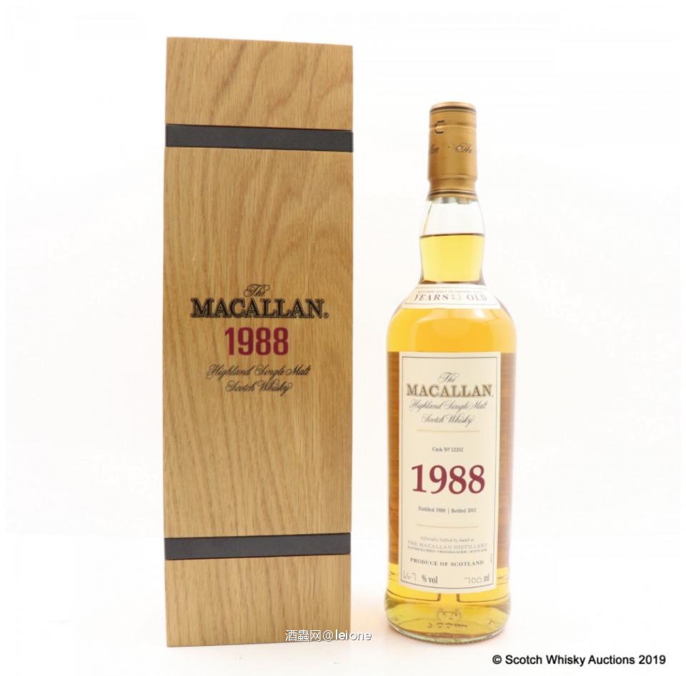 我给你提供点资料，你自己判断一下，不喜勿喷哈！ Macallan OB 的 28年很少见，WB上就两只，图一是几十年前的装瓶，图二就是你喝的这支，这盒子做的不错，造型类似Fine and Rare系列，但凹槽忘记涂黑了，瓶子跟标咱不直接说假，有待商榷，图三是目前大家认可的Macallan OB 1988 Fine & Rare. 可以大概比较一下.其实关键的一点， 人家已经给指出来了，这款酒2016年装瓶，2020年才往Whiskybase上传信息，对于价值10几万的大酒，这个不太正常. 最关键的一点，上传信息的人是个Newbie, 也就是新注册的账号，WB上给他标注的国家是CN. 不知道是不是IP定位的. 唯一评分91分也是他自己给打的. 