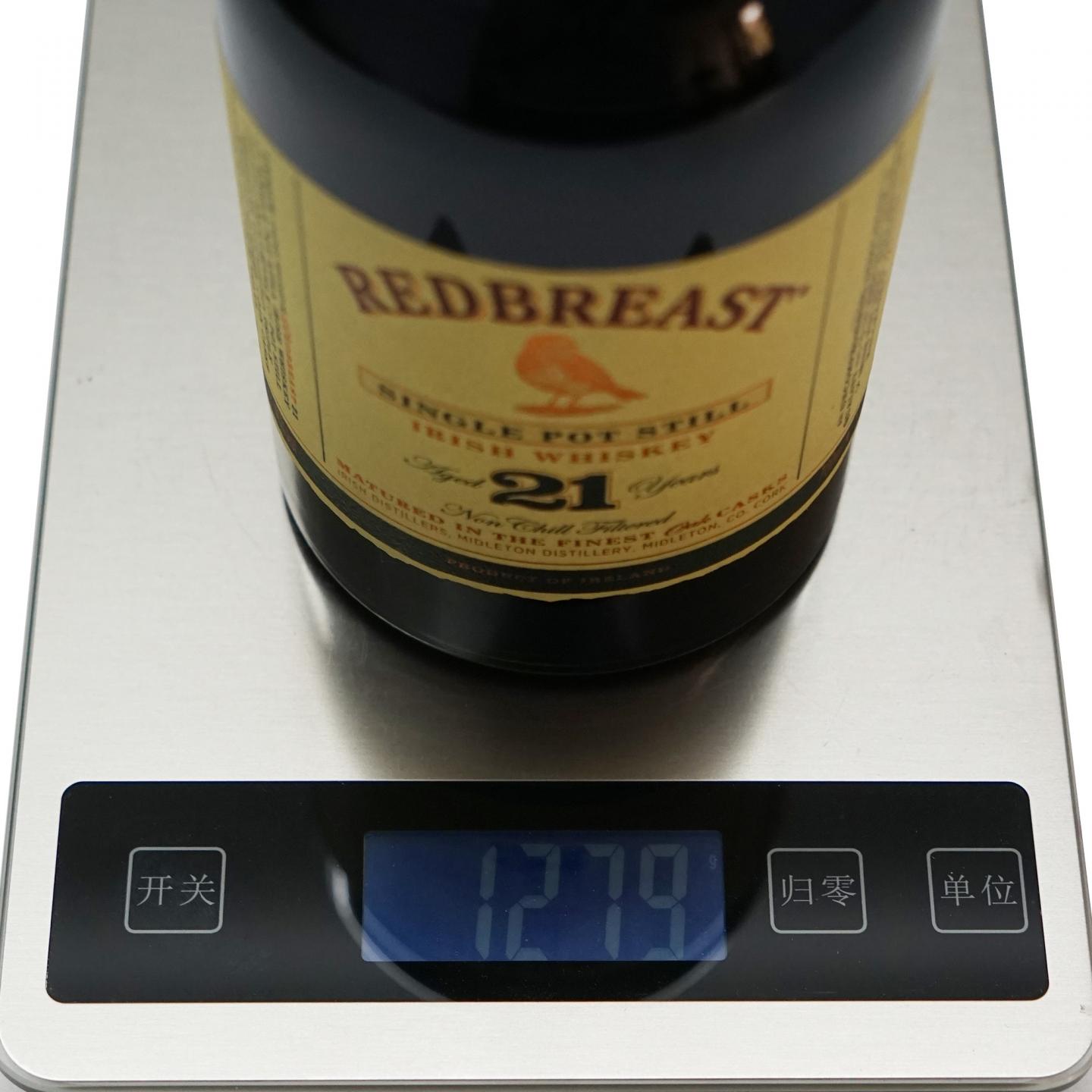 Redbreast 知更鸟 21年