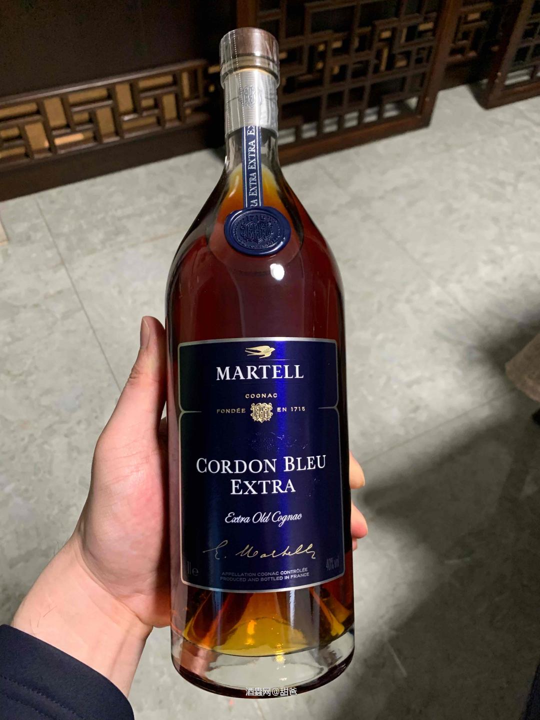 馬爹利藍帶傲創～特醇陳年乾邑白蘭地，我室添歡