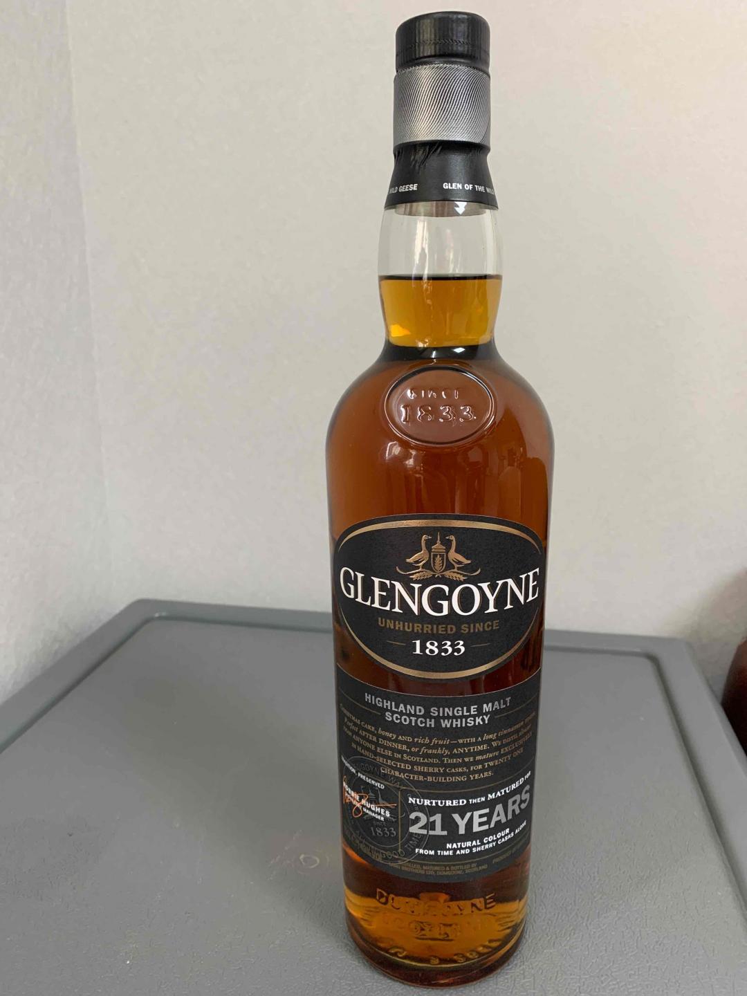 格兰哥尼21单一麦芽威士忌