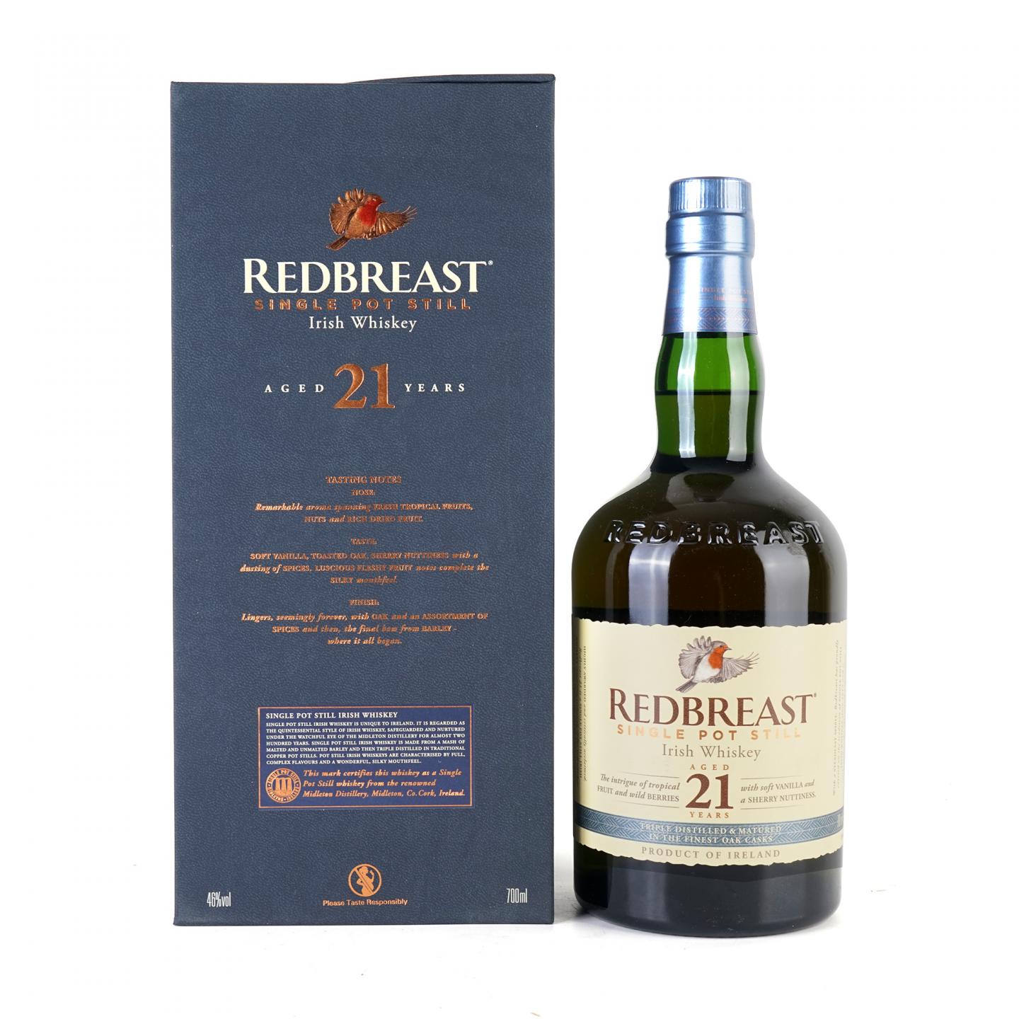 Redbreast 知更鸟 21年 礼盒