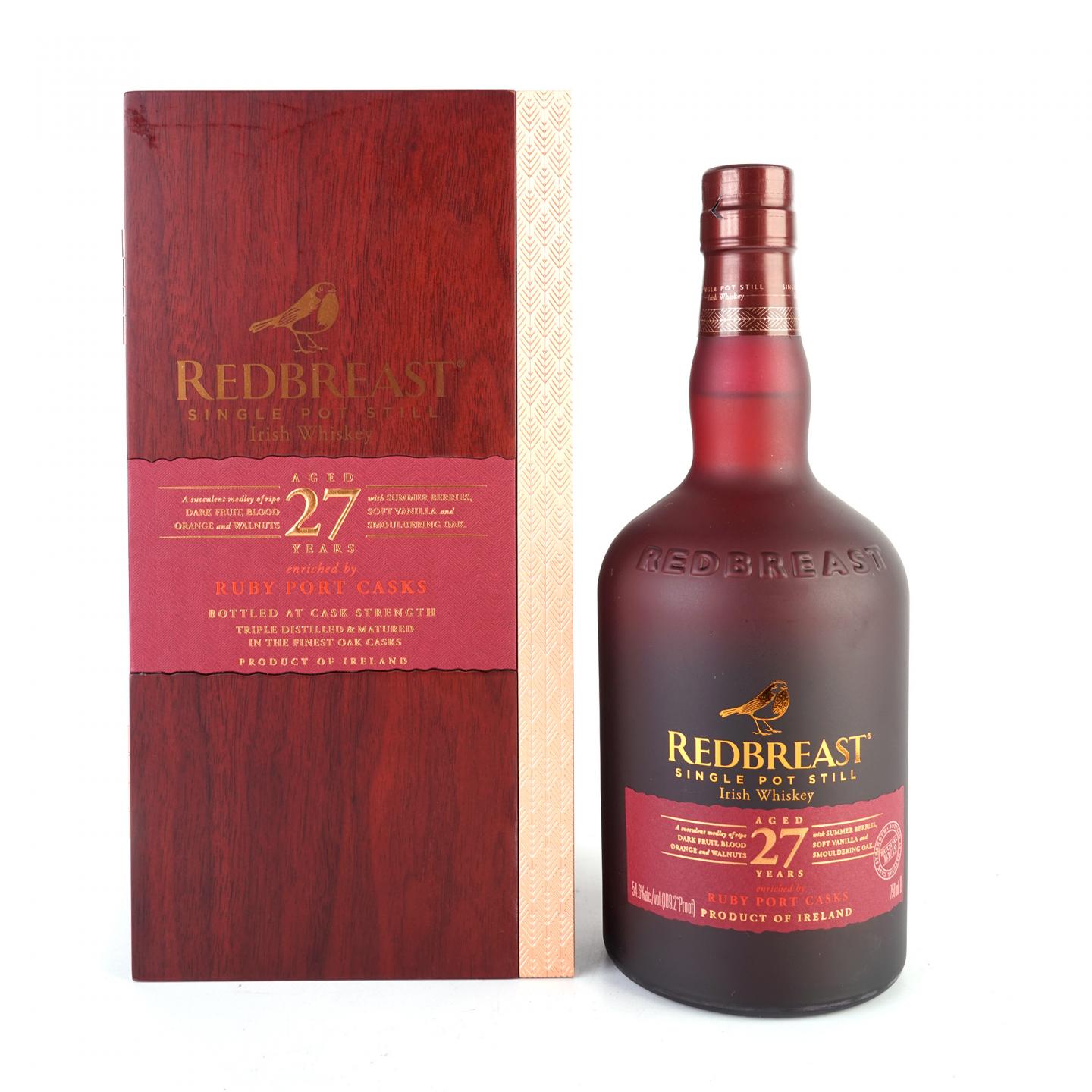 Redbreast 知更鸟 27年 单壶威士忌