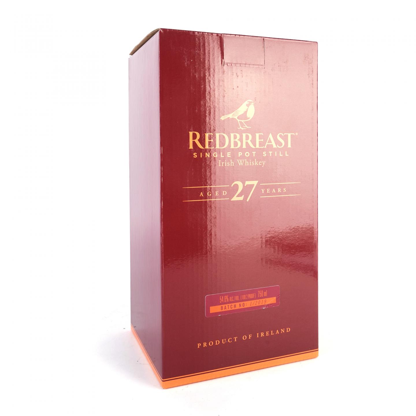 Redbreast 知更鸟 27年 单壶威士忌