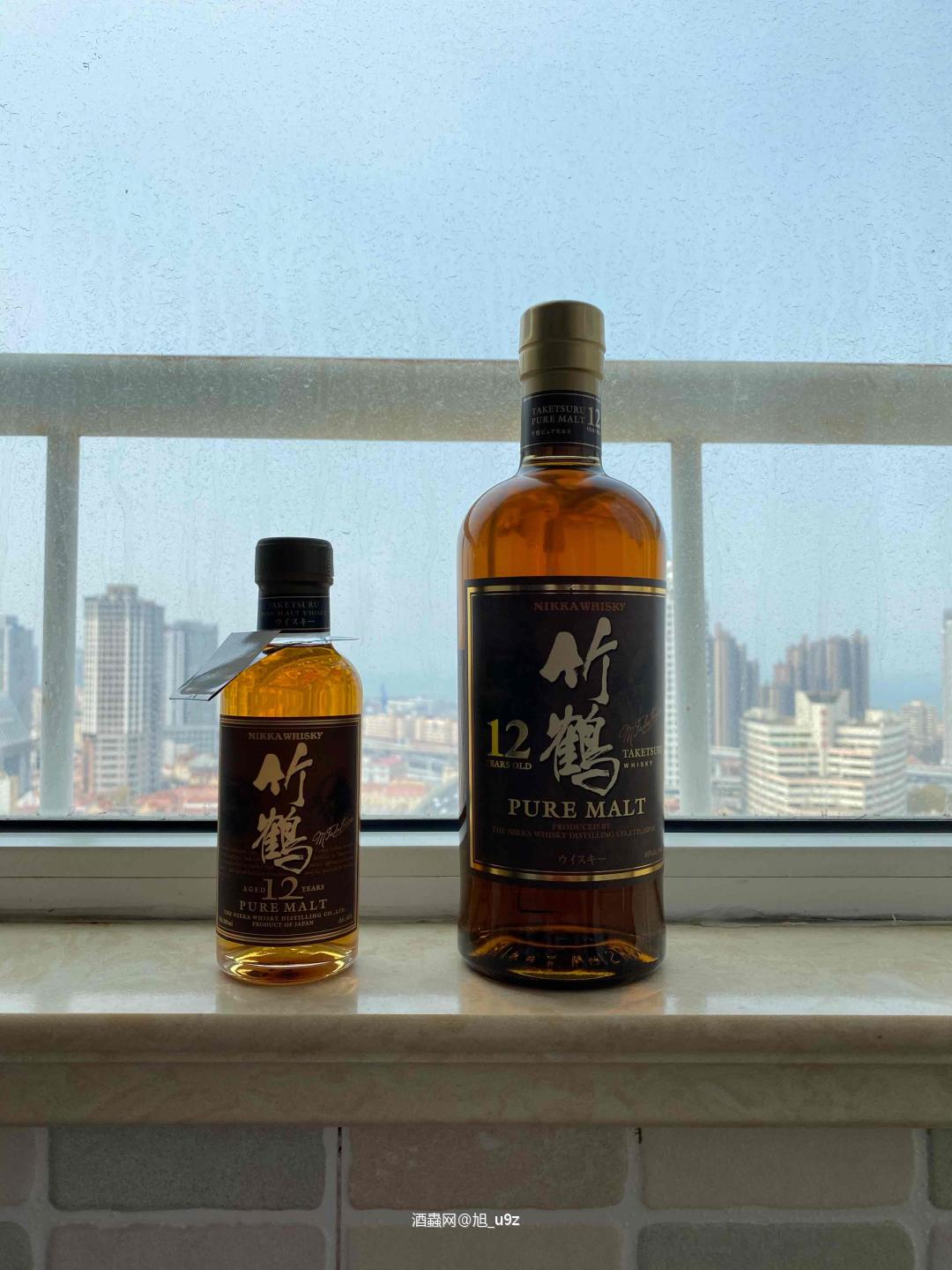 竹鹤12年 新旧版 180ml 700ml 可爱不