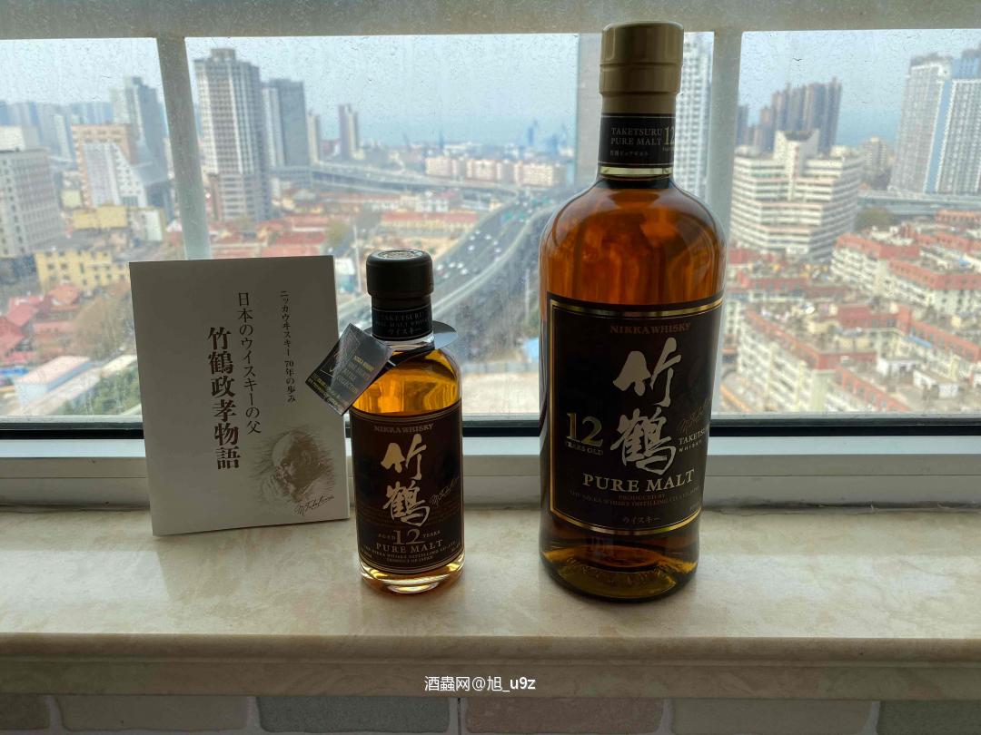 竹鹤12年 新旧版 180ml 700ml 可爱不