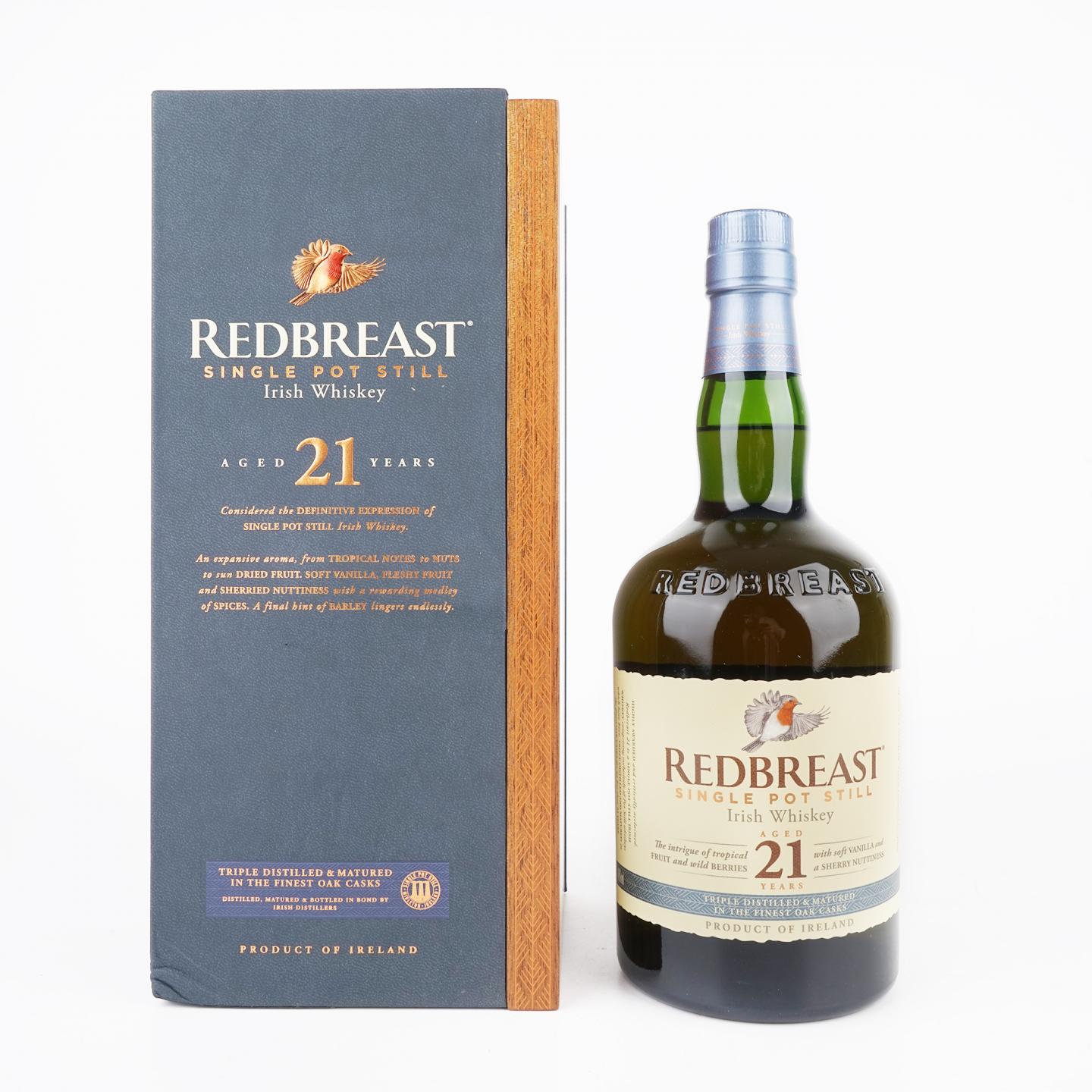 Redbreast 知更鸟 21年 木盒