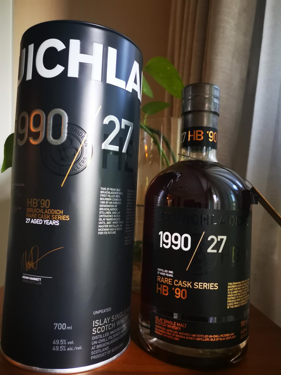 布赫拉迪 1990 风云 27年 原酒桶强