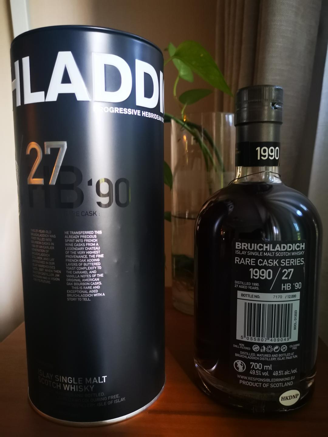 布赫拉迪 1990 风云 27年 原酒桶强