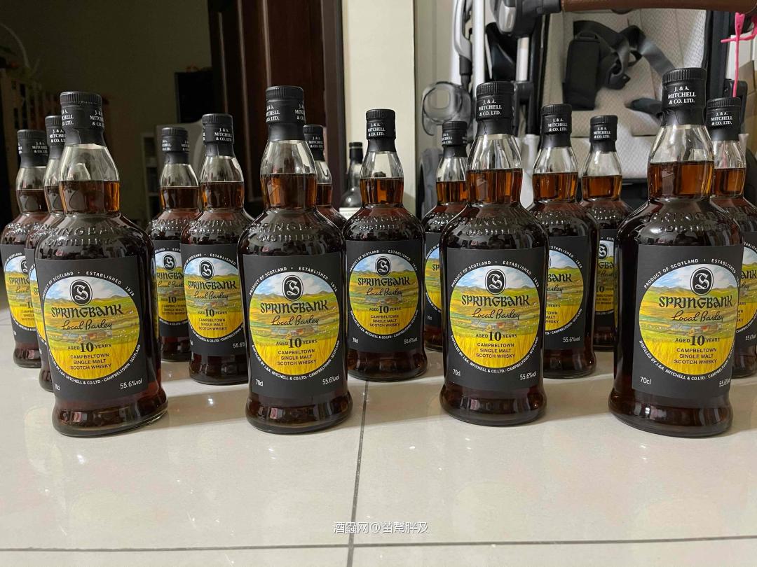 今年的云顶本地大麦就是黑！黑！Springbank