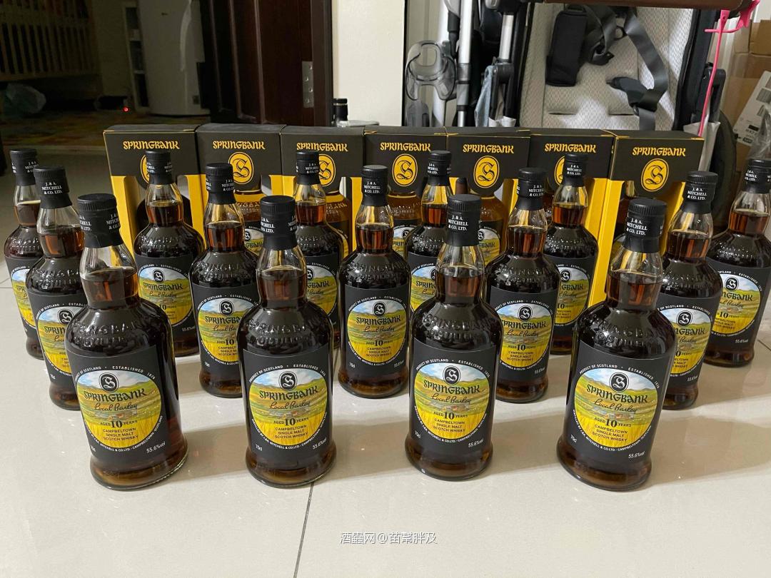 今年的云顶本地大麦就是黑！黑！Springbank