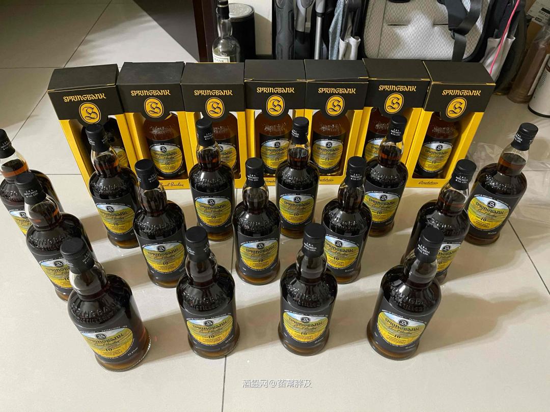 今年的云顶本地大麦就是黑！黑！Springbank
