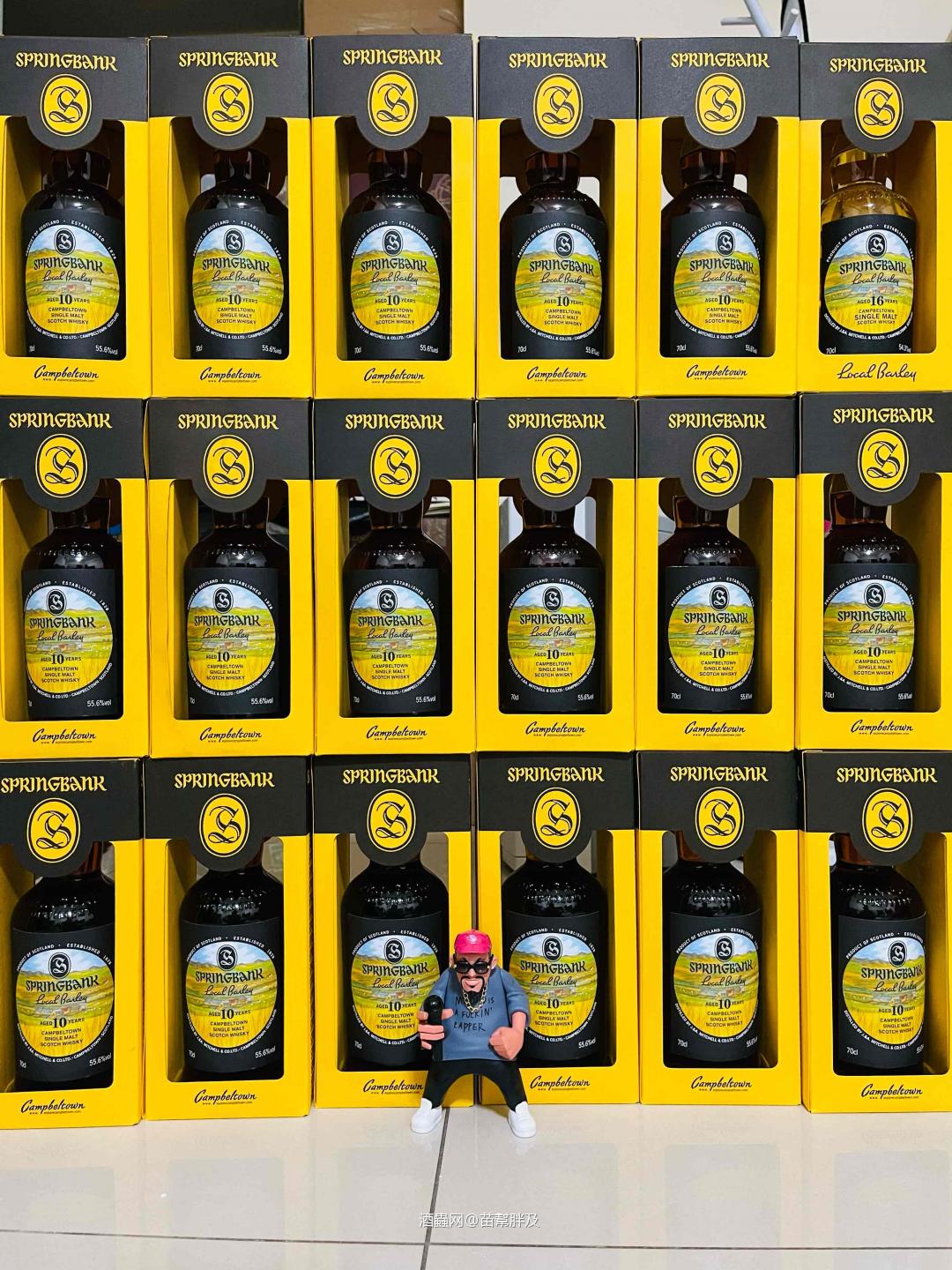 今年的云顶本地大麦就是黑！黑！Springbank