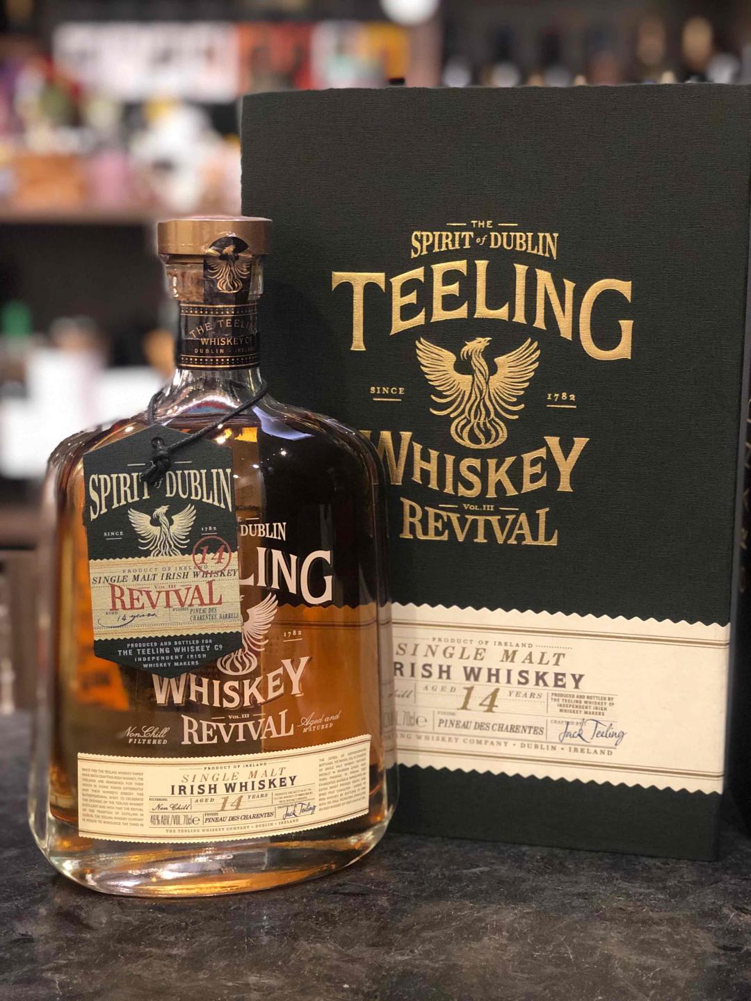 帝霖Teeling复兴卷14yo法国干邑地区夏朗德皮诺葡萄酒桶
