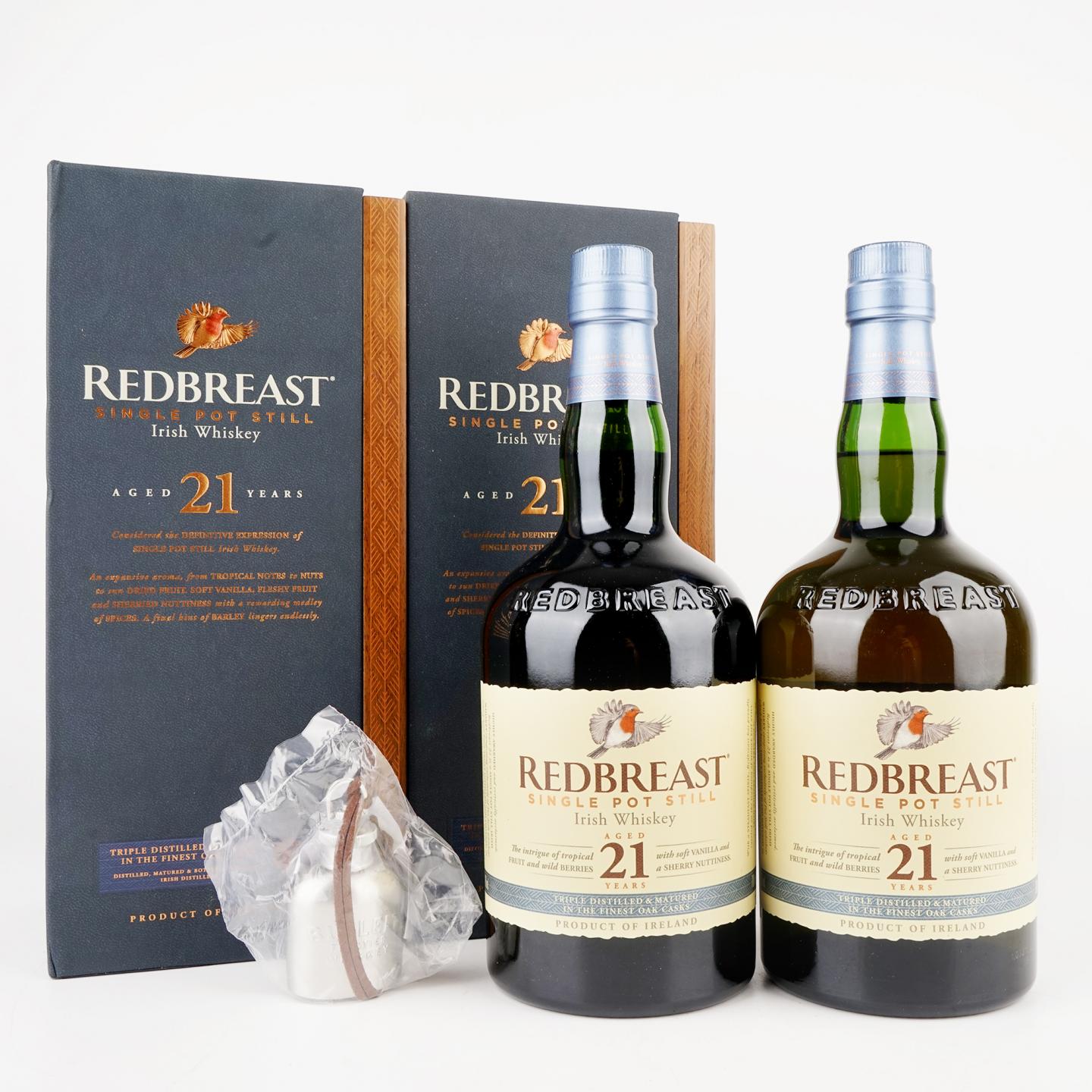 Redbreast 知更鸟 21年 2支组