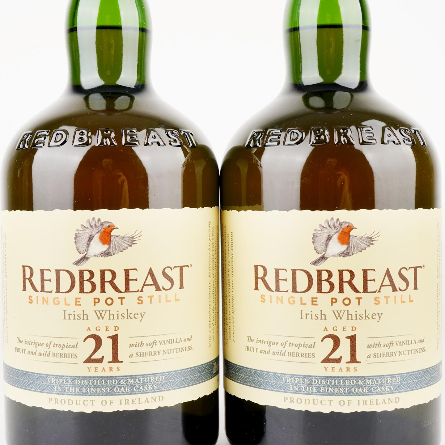 Redbreast 知更鸟 21年 2支组