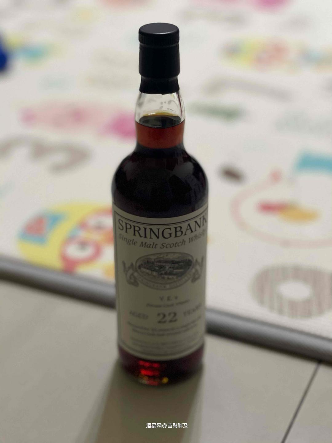 Springbank 白标业主桶 V.E’s 22 初次雪莉桶！！